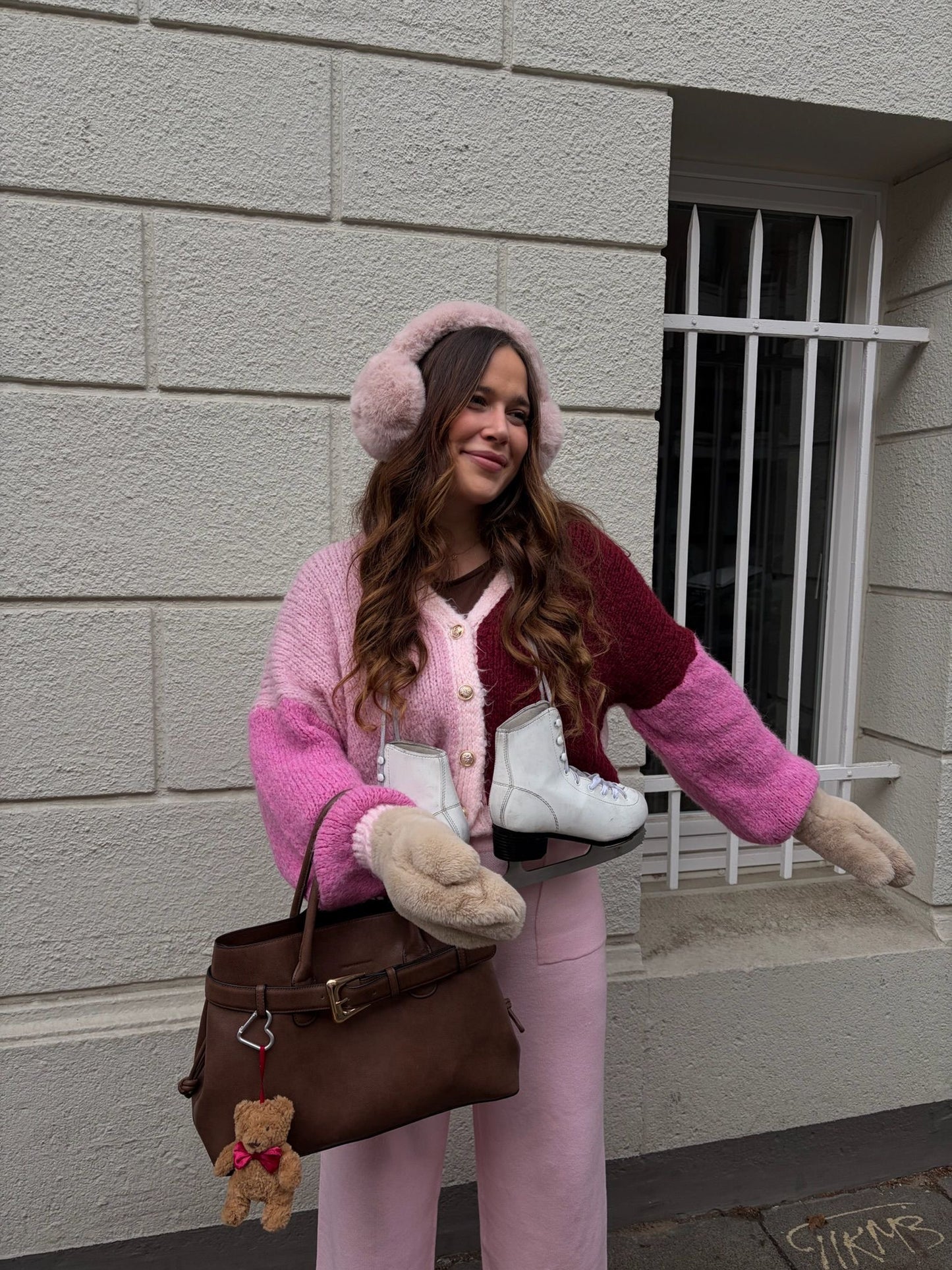 CARDIGAN BERRY BLUSH