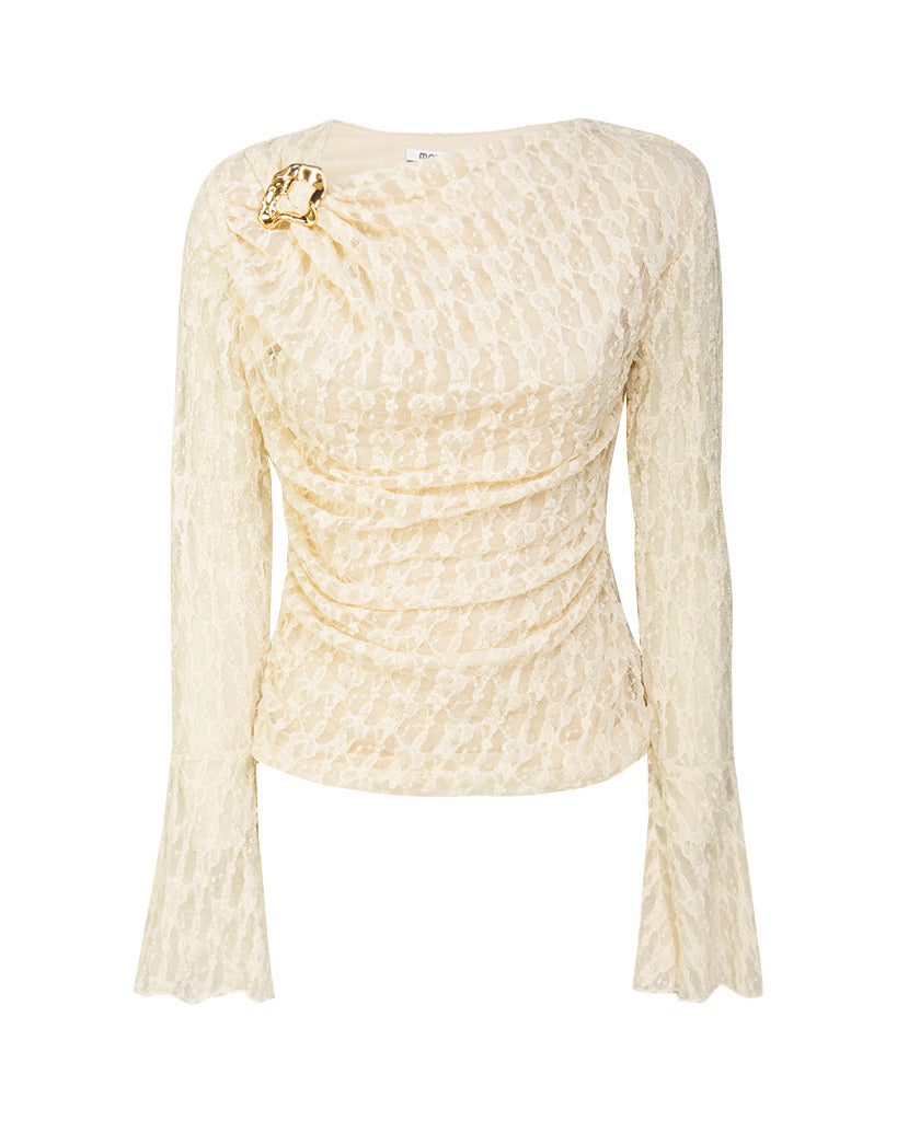 OBERTEIL LACE SLEEVE NUDE