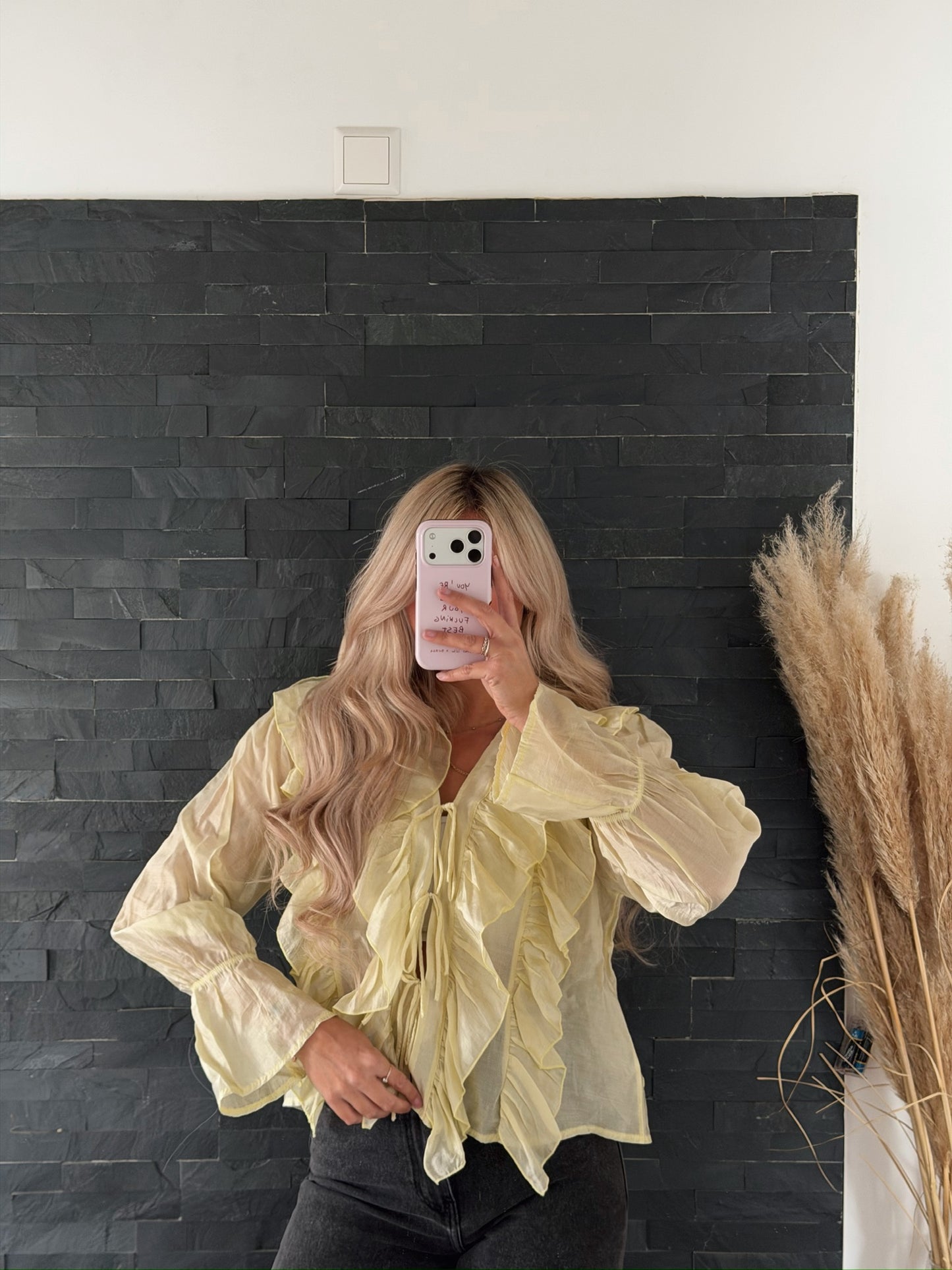 BLUSE SUNSHINE RUFFLE