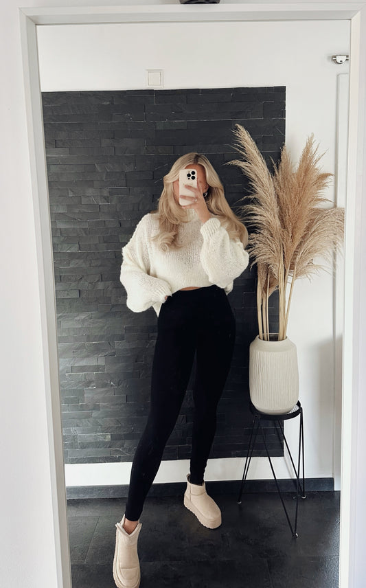 LEGGINGS HIGH QUALITY SCHWARZ