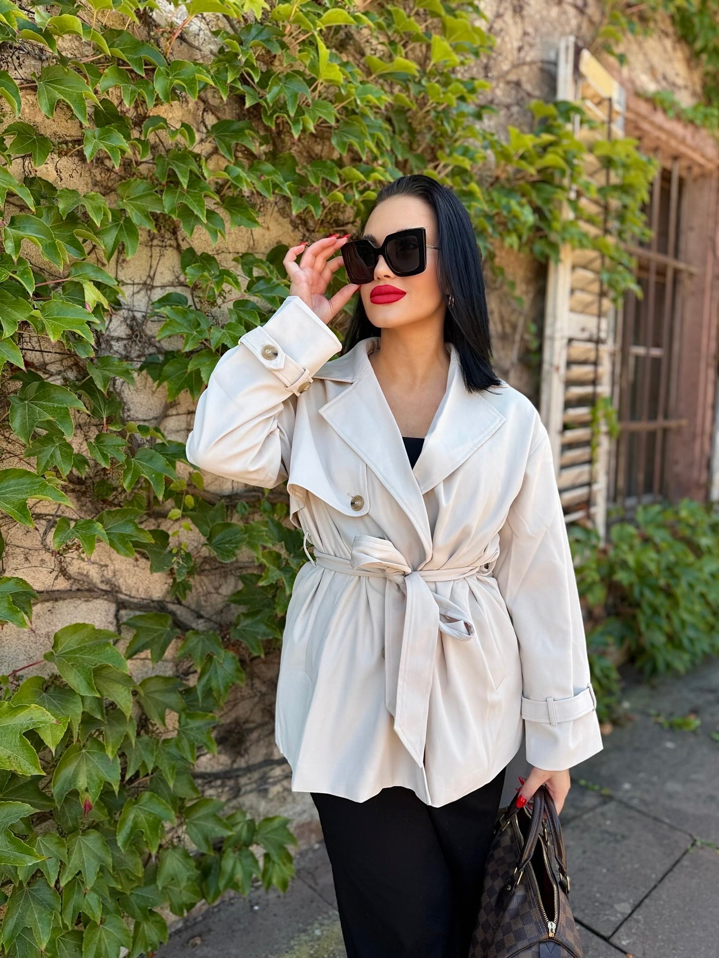 TRENCHCOAT CLASSY CREME
