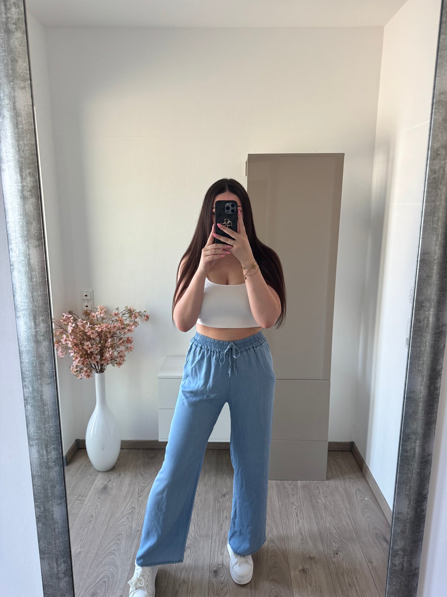 STOFFHOSE DENIM-OPTIK