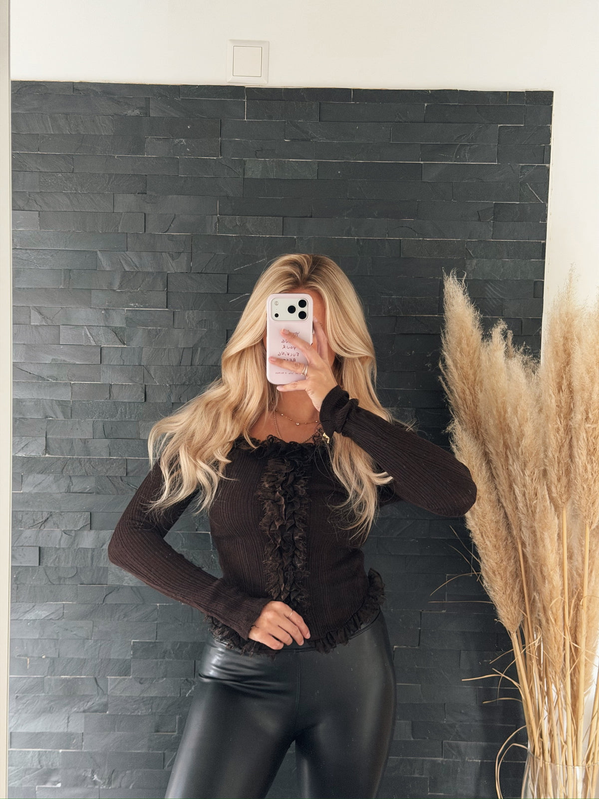 GEFÜTTERTE LEDERLEGGINGS VALEA