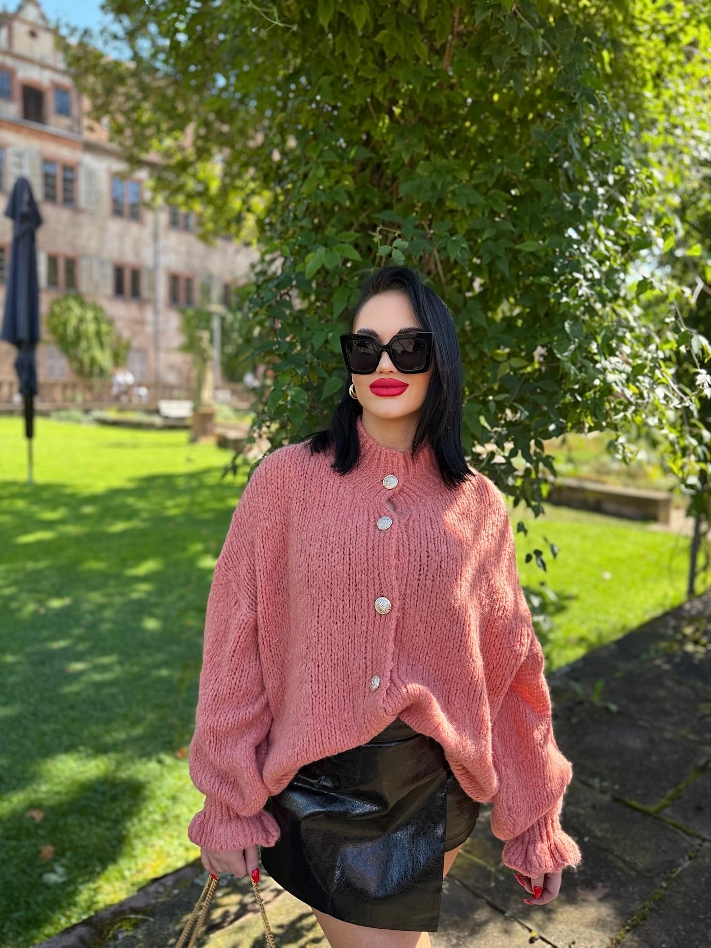 CARDIGAN SOFT DREAM APRICOT