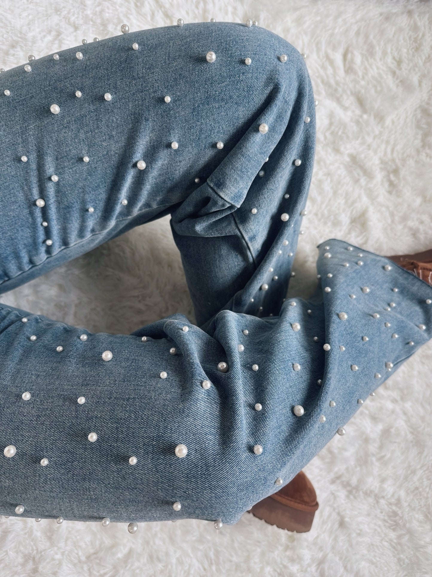 HIGHWAIST JEANS PEARL