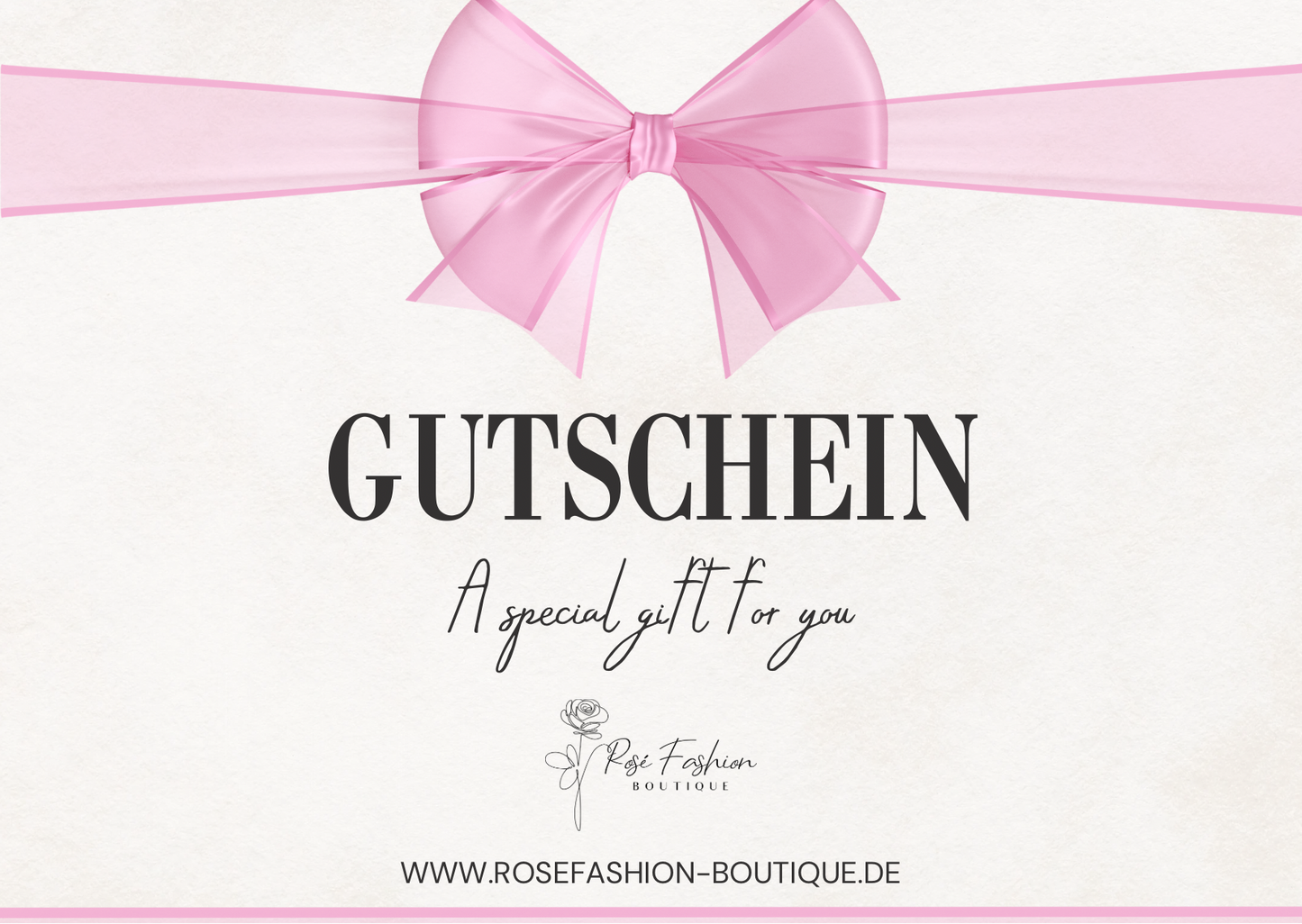 GUTSCHEIN EMAIL 25€ - 500€