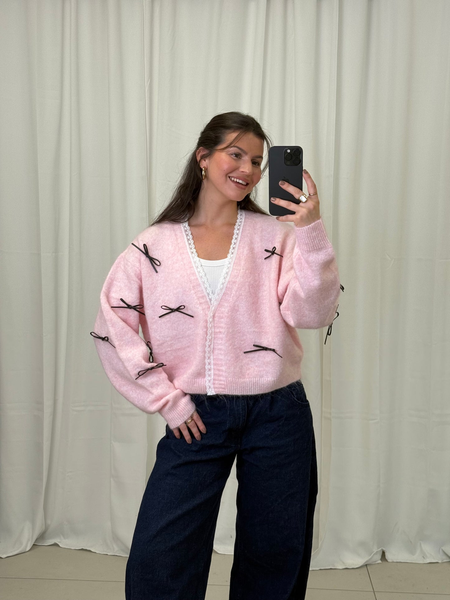 CARDIGAN ROSALIE BOW