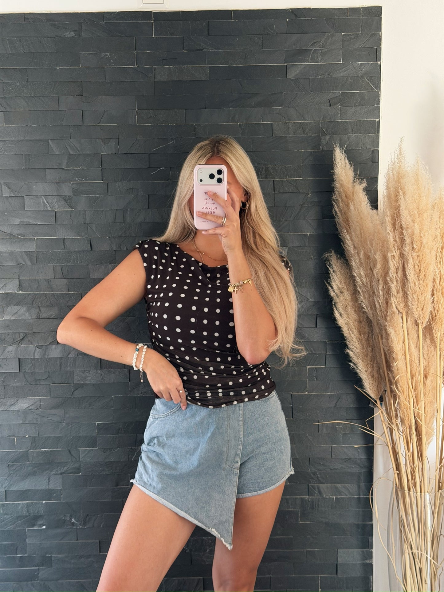 TOP POLKA DOT SCHOKO