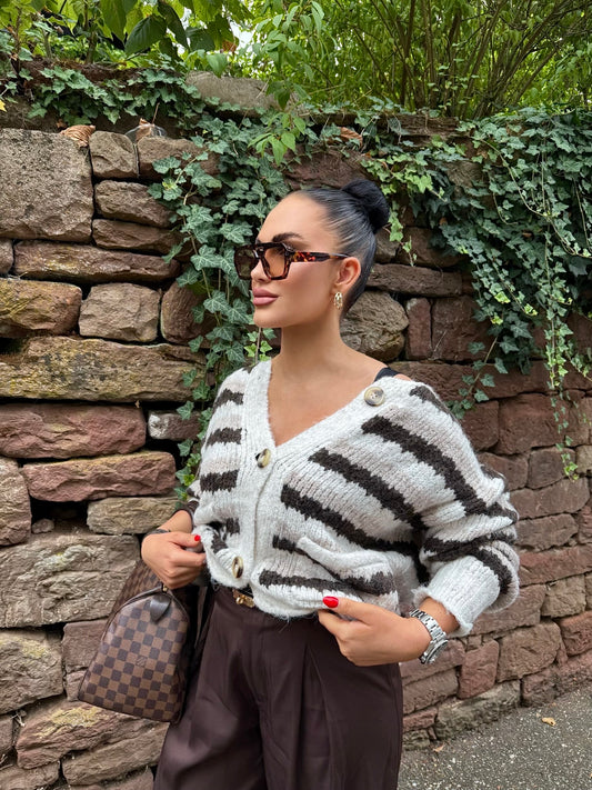 CARDIGAN STRIPE CHIC