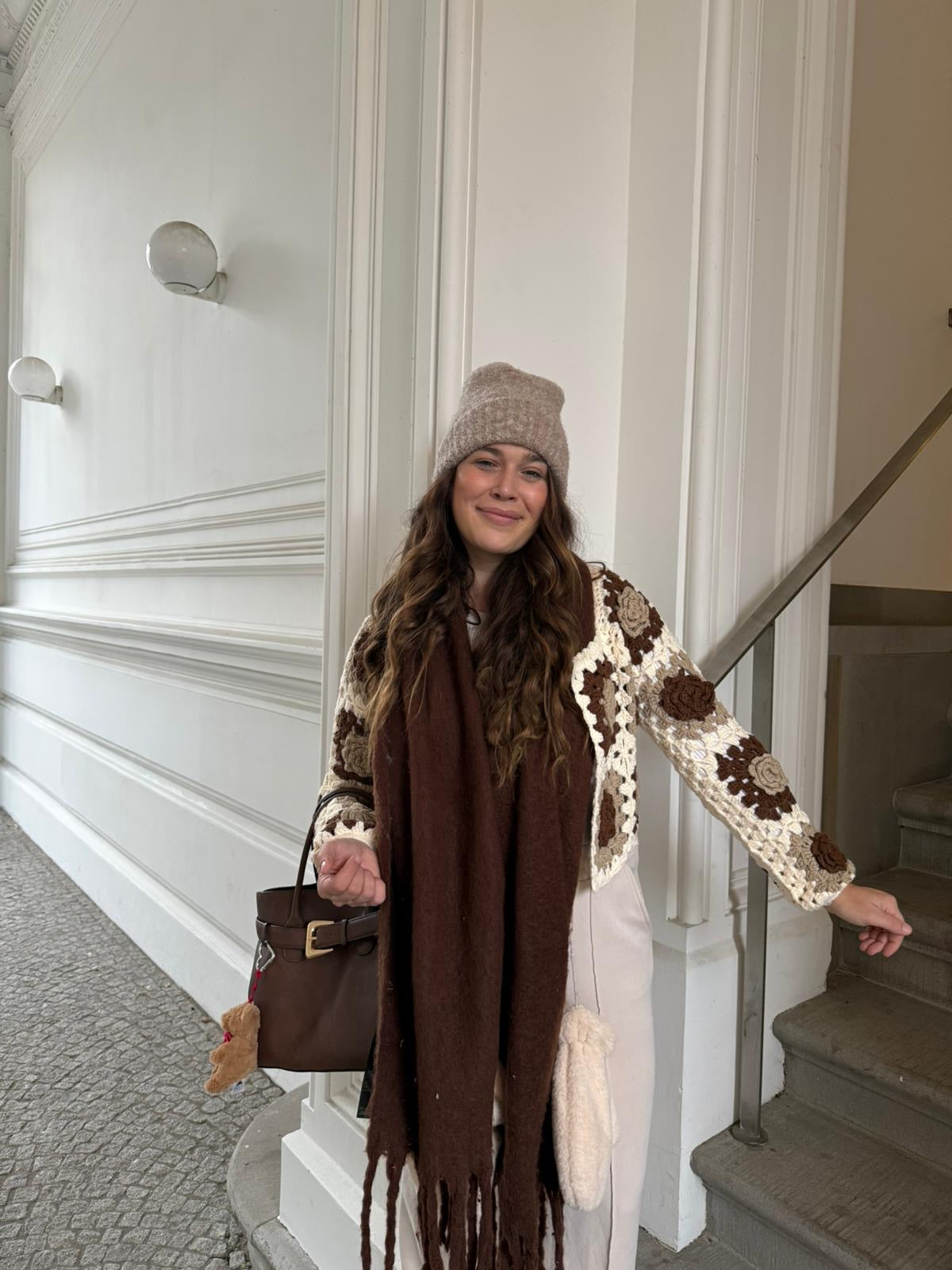 HÄKELCARDIGAN VINTAGE BLOSSOM