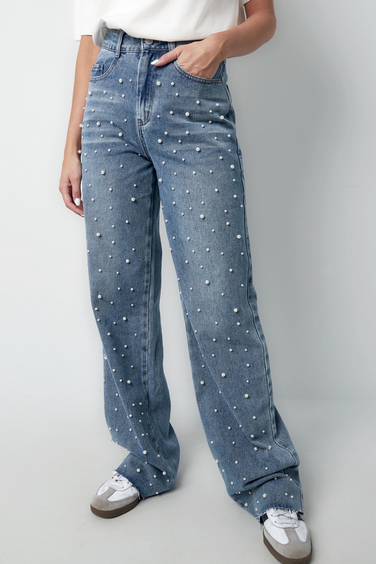 HIGHWAIST JEANS PEARL