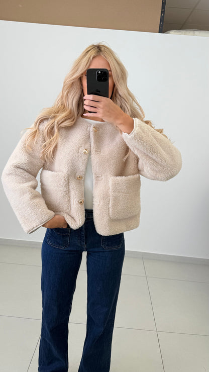 TEDDYJACKE LEONORA BEIGE