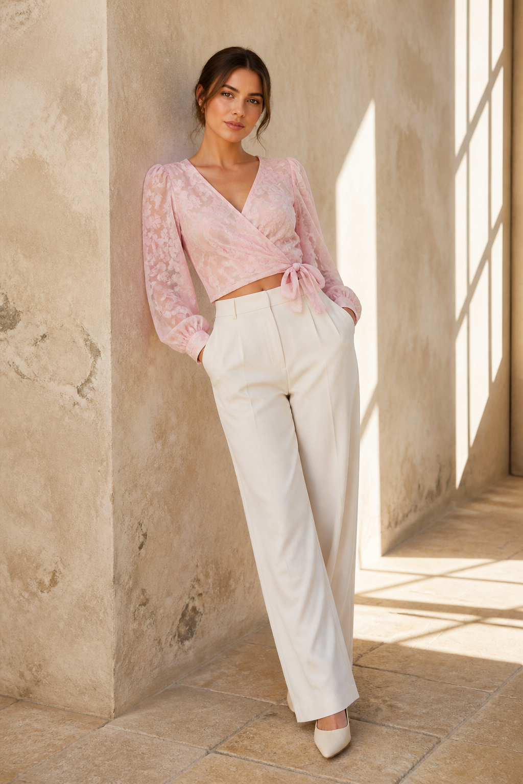 WICKELBLUSE FLEUR