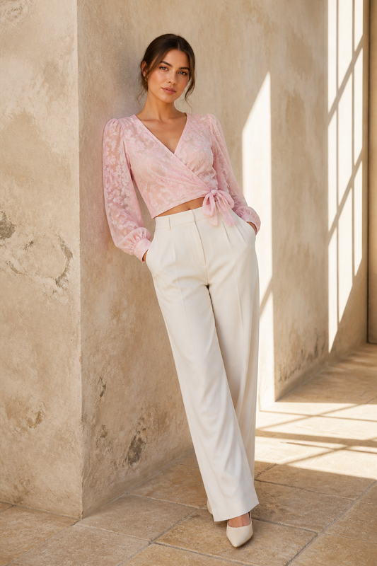 WICKELBLUSE FLEUR