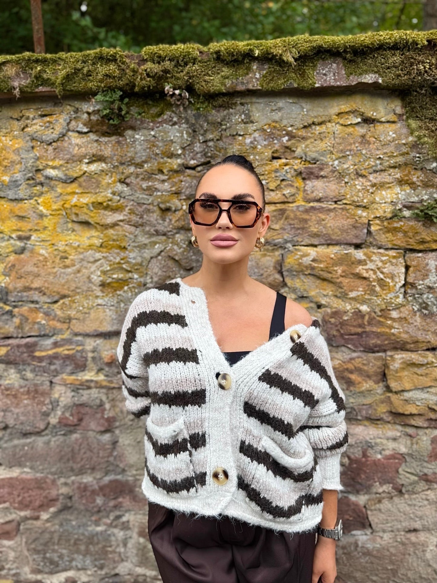 CARDIGAN STRIPE CHIC