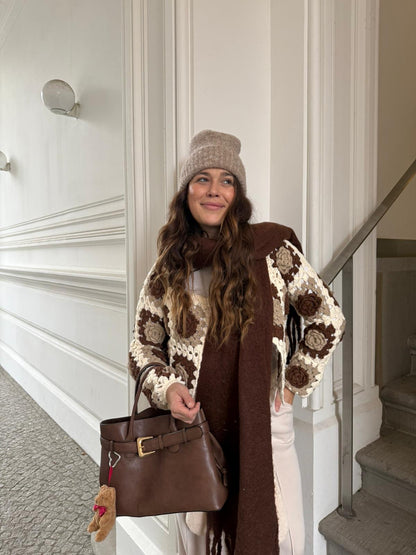 HÄKELCARDIGAN VINTAGE BLOSSOM