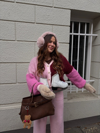 CARDIGAN BERRY BLUSH