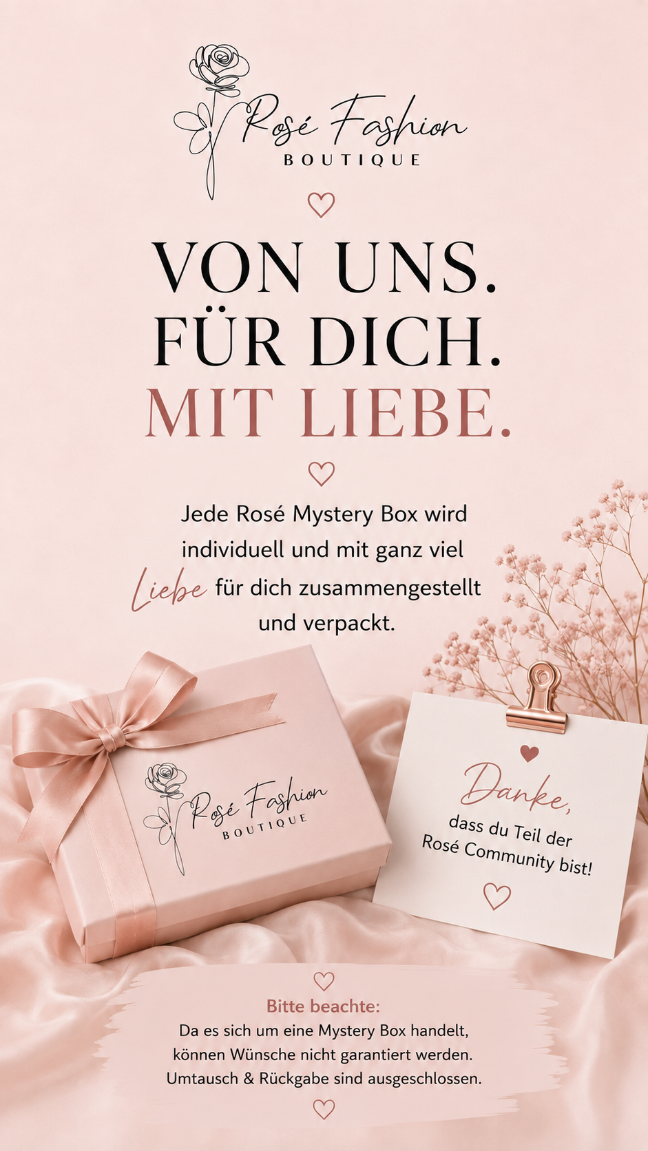 ROSÉ MYSTERY BOX🎀