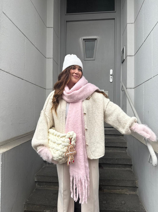 CARDIGAN AMALFI LOVE – BEIGE