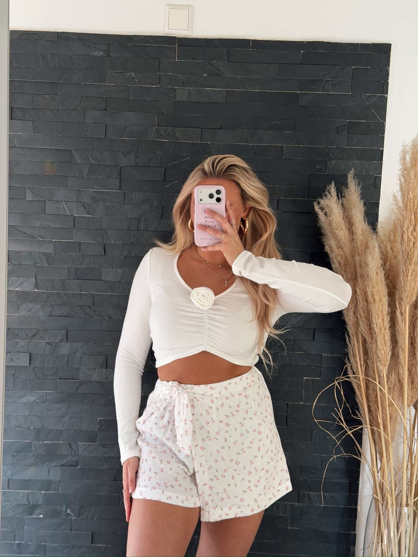 CROP TOP LUNA ROSE WEISS