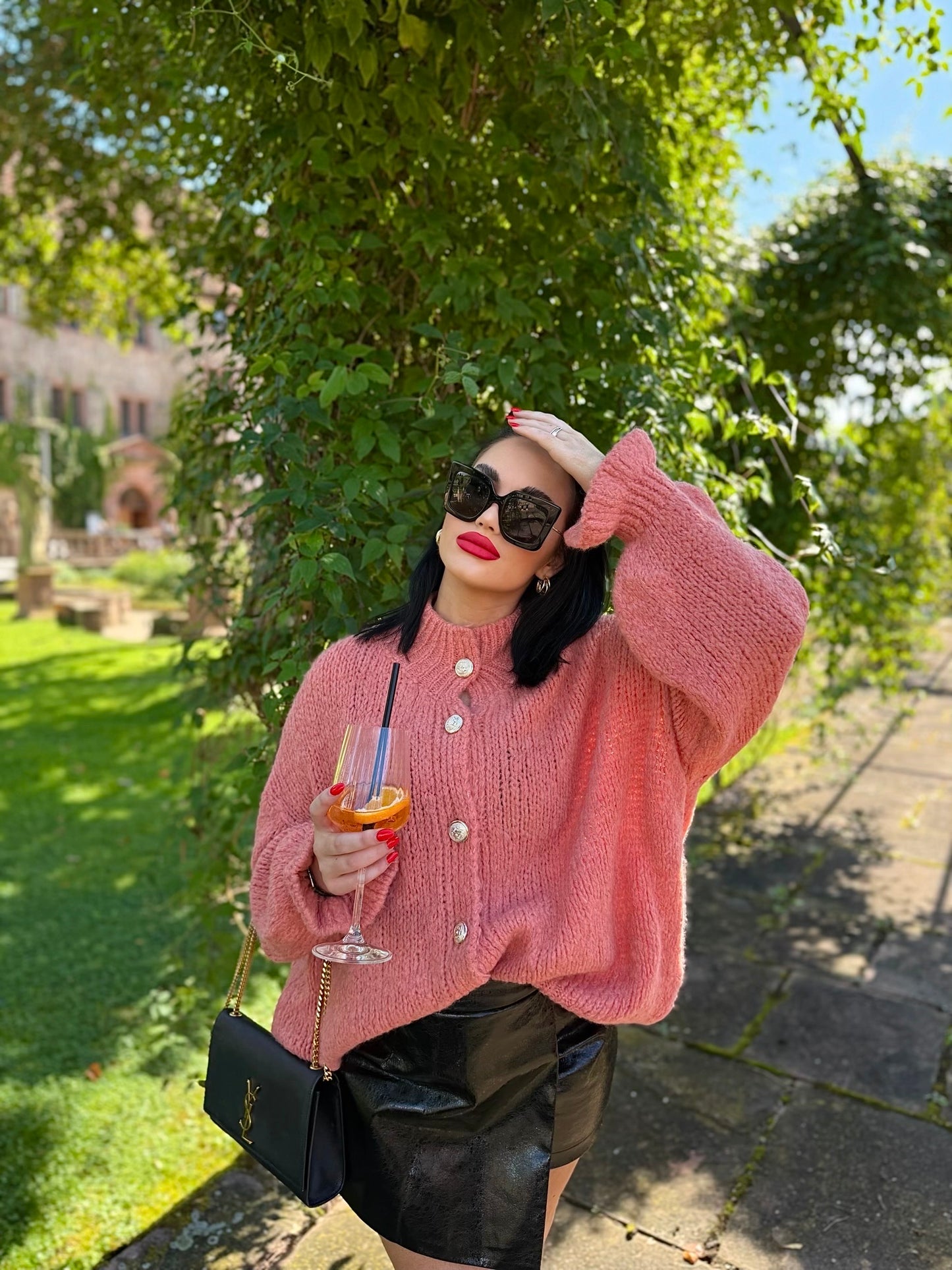 CARDIGAN SOFT DREAM APRICOT