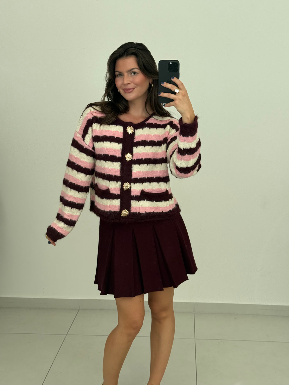 CARDIGAN BERRY LOVE