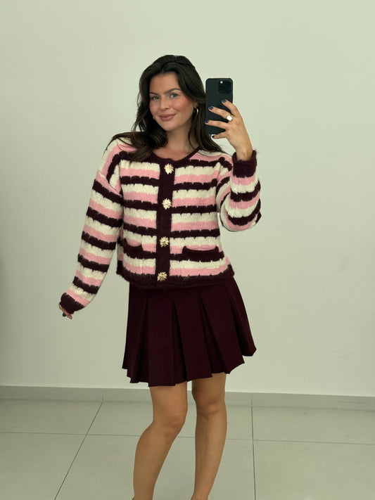 CARDIGAN BERRY LOVE