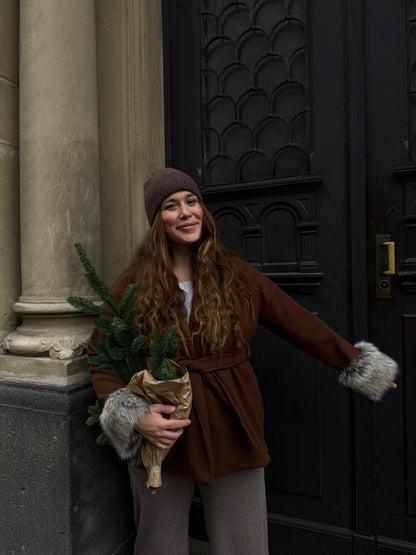 MANTEL ELEGANCE SCHOKO