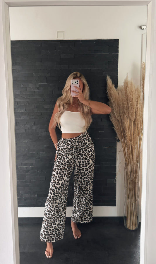 MUSSELIN HOSE SAFARI CHIC