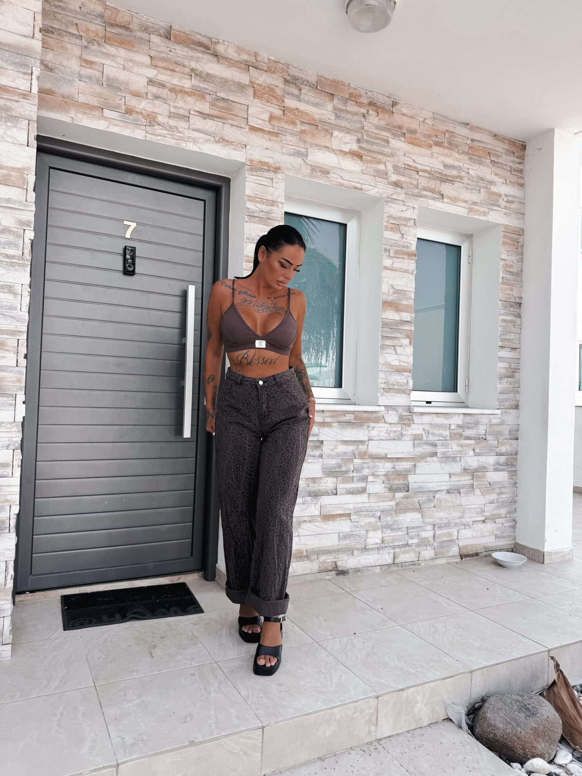HIGHWAIST JEANS LEO OPTIK