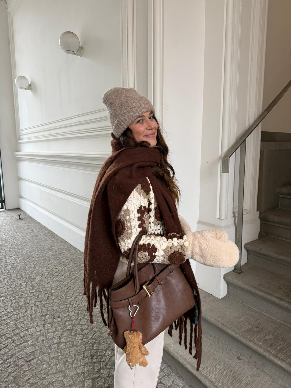 HÄKELCARDIGAN VINTAGE BLOSSOM