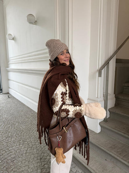 HÄKELCARDIGAN VINTAGE BLOSSOM