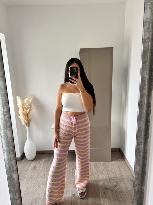 STRICKHOSE LENI - PASTELL