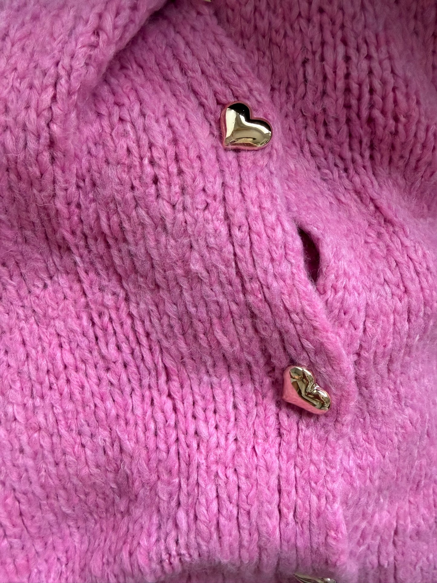 CARDIGAN AMALFI LOVE PINKY