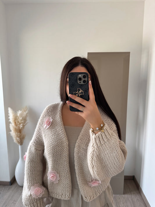 CARDIGAN ROSIE BEIGE
