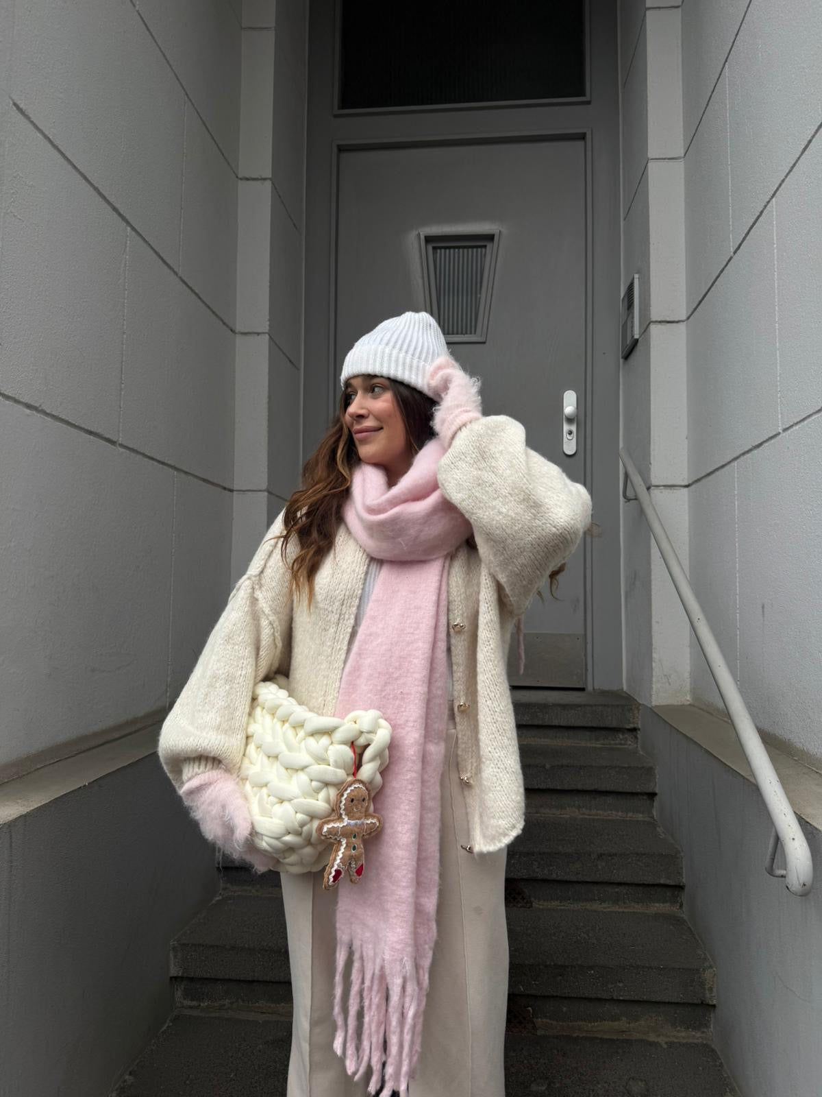 CARDIGAN AMALFI LOVE – BEIGE