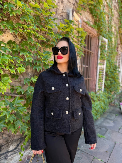 TEDDY JACKE SCHWARZ