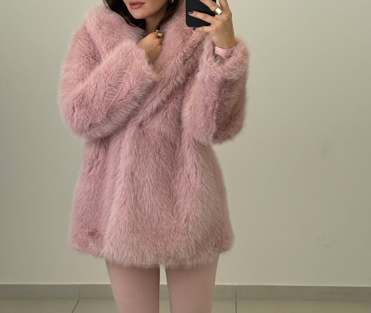 FELLJACKE BLUSH WINTER LUXE