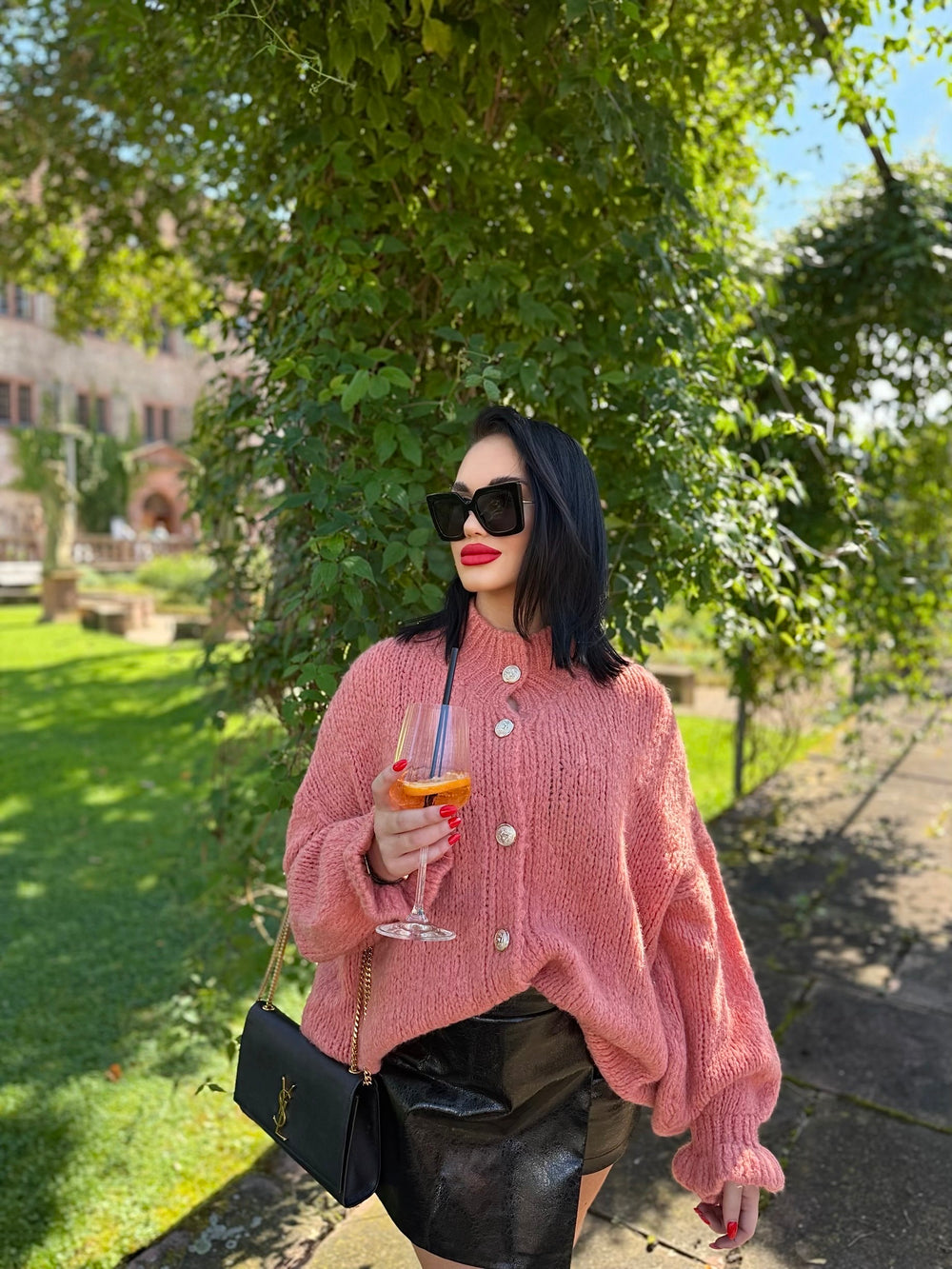 CARDIGAN SOFT DREAM APRICOT