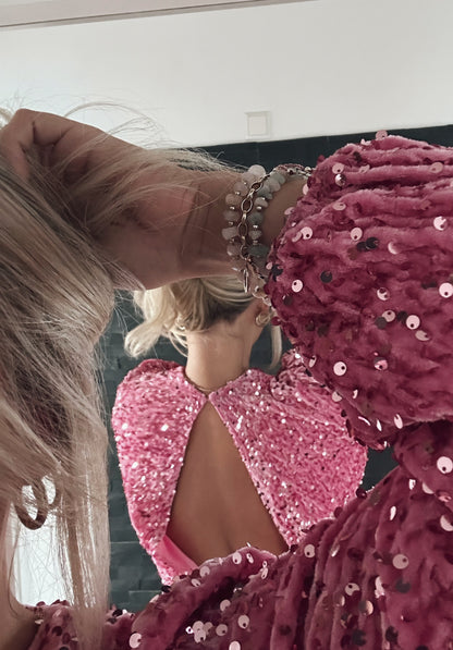 PAILETTENKLEID SPARKLE PINK