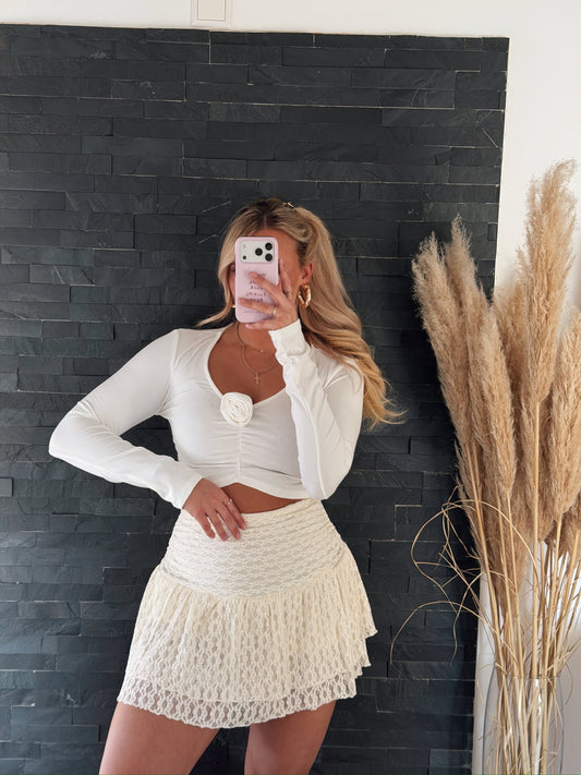 CROP TOP LUNA ROSE WEISS