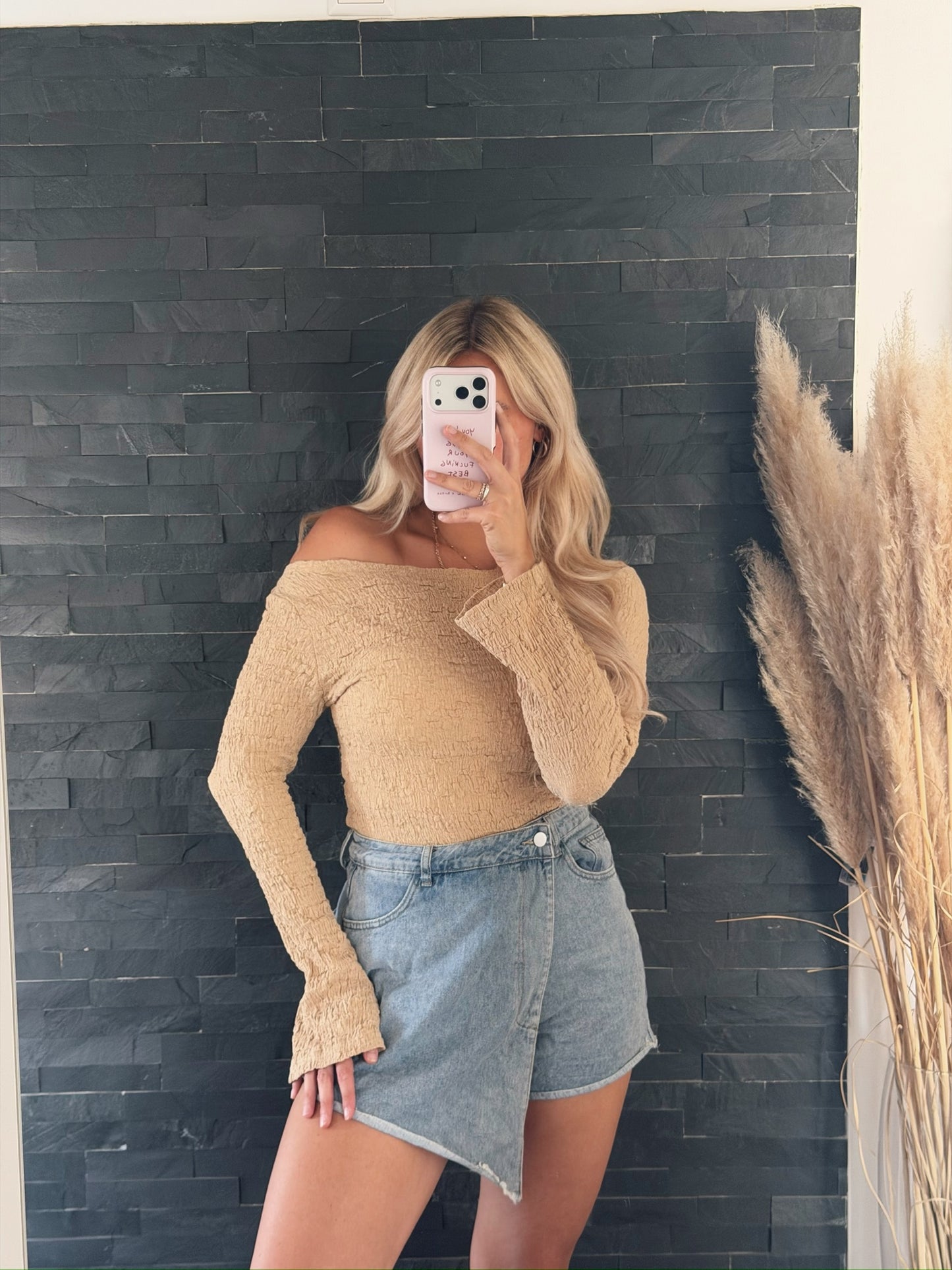 OBERTEIL STRUKTUR SANDBEIGE