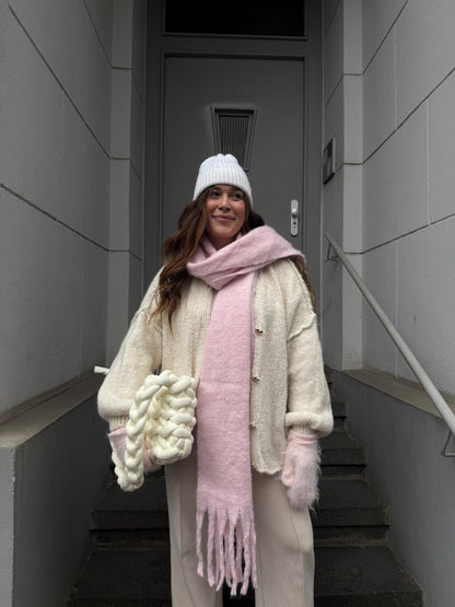 CARDIGAN AMALFI LOVE – BEIGE