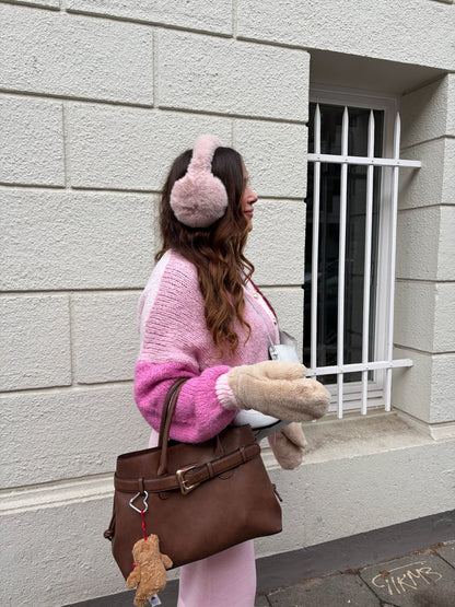 CARDIGAN BERRY BLUSH