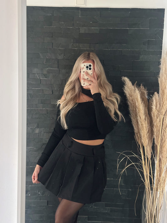 HOSENROCK GLAMOUR DOTS SCHWARZ