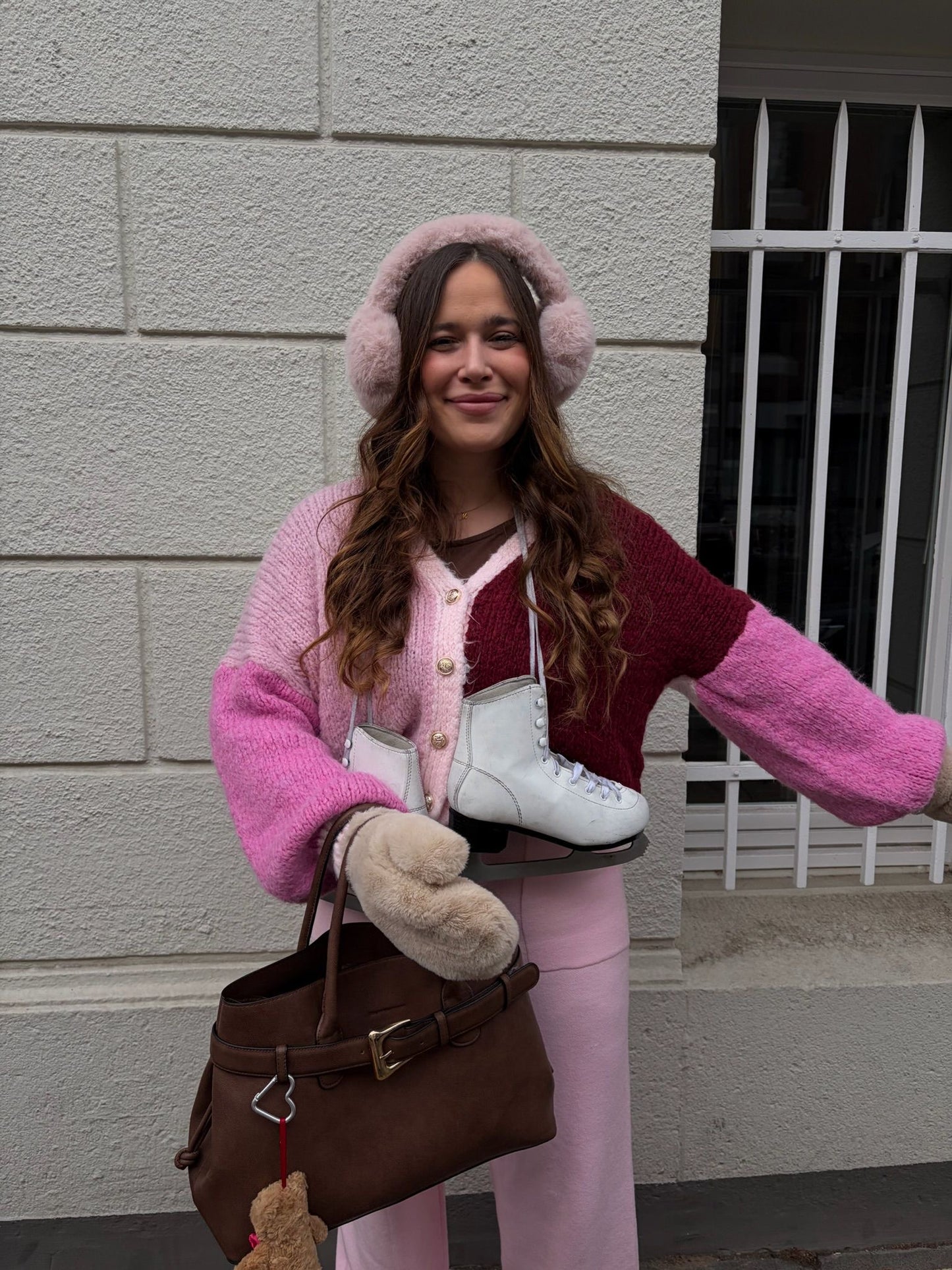 CARDIGAN BERRY BLUSH