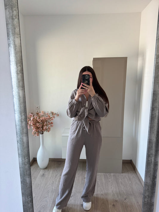 MUSSELIN SET TAUPE