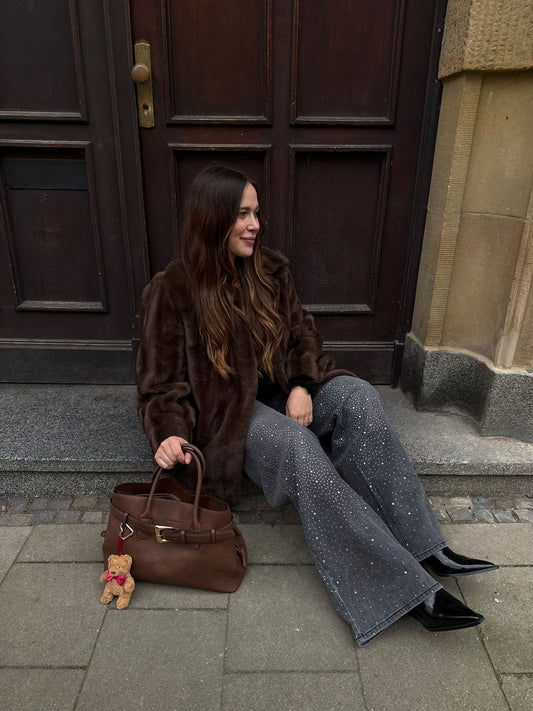 STRAIGHTJEANS SILVER DUST SPARKLING