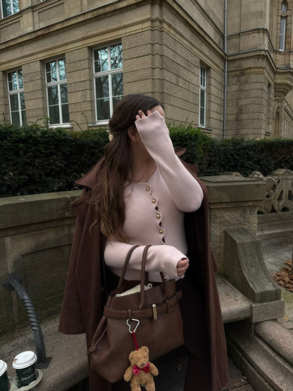 STRICKCARDIGAN SOFT ROSÉ