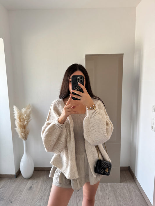 CARDIGAN BEIGE LOVE